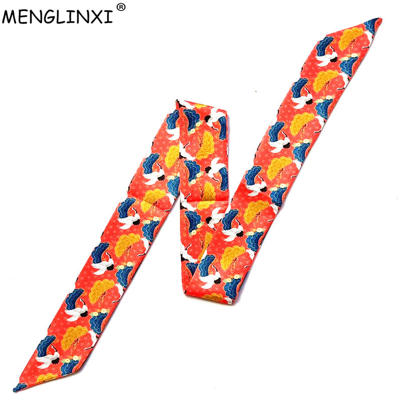 Women Bags Branded - Red-crowned Crane Bag Scarf 2024 New