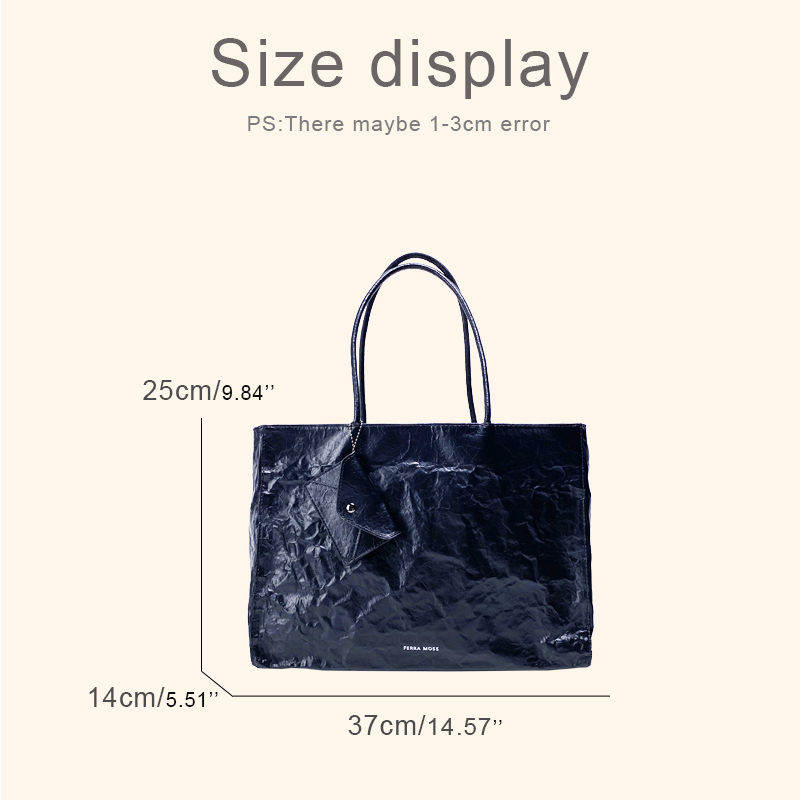 Korean Casual Kraft Paper Tote - Women Bags On Sale ulasan dan harga