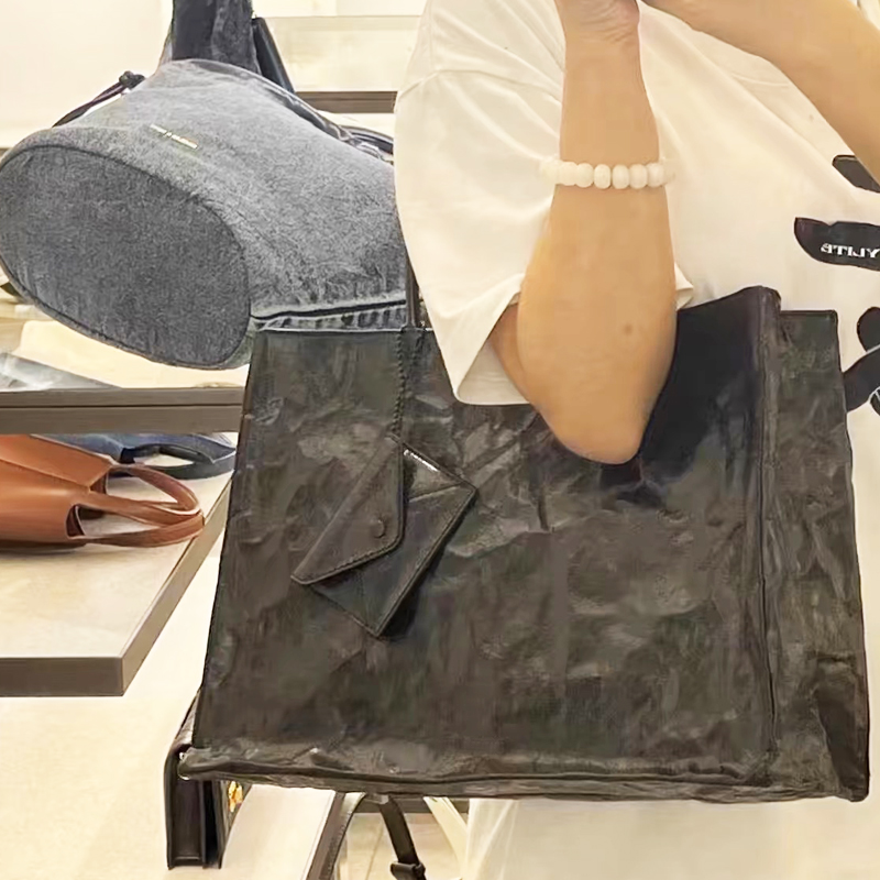 Korean Casual Kraft Paper Tote - Women Bags On Sale ulasan dan harga