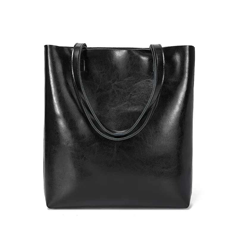 Women's Natural Cow Leather Ba - Women Hand Bags For Office ulasan dan harga