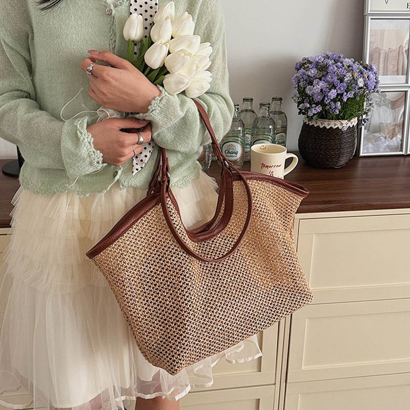 Women Canvas Tote Shoulder Bag - Women Hand Bags For Office ulasan dan harga
