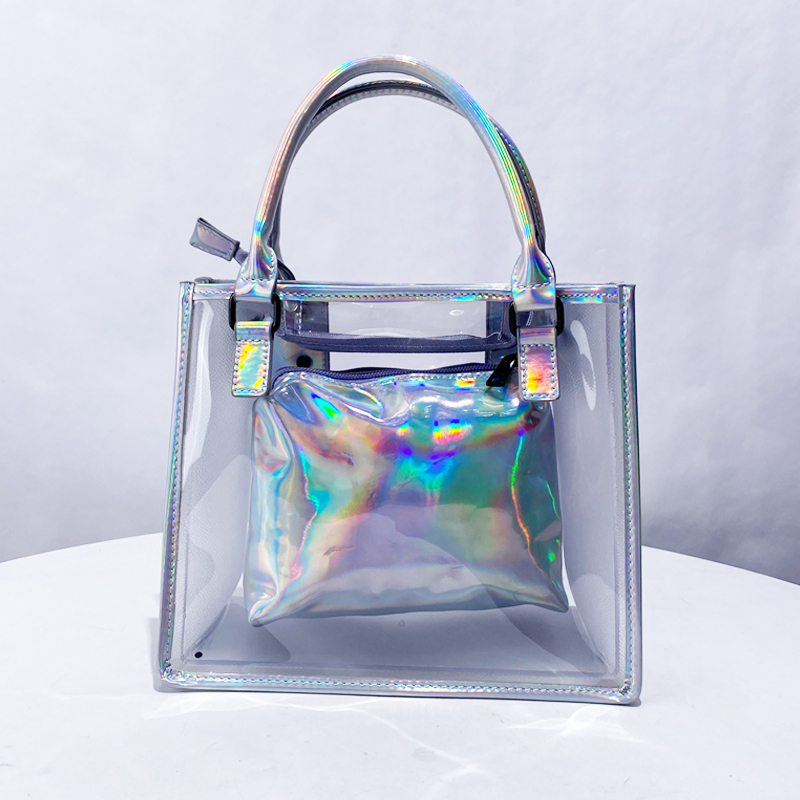 Transparent Jelly Composite Ba - Women Bags On Sale ulasan dan harga