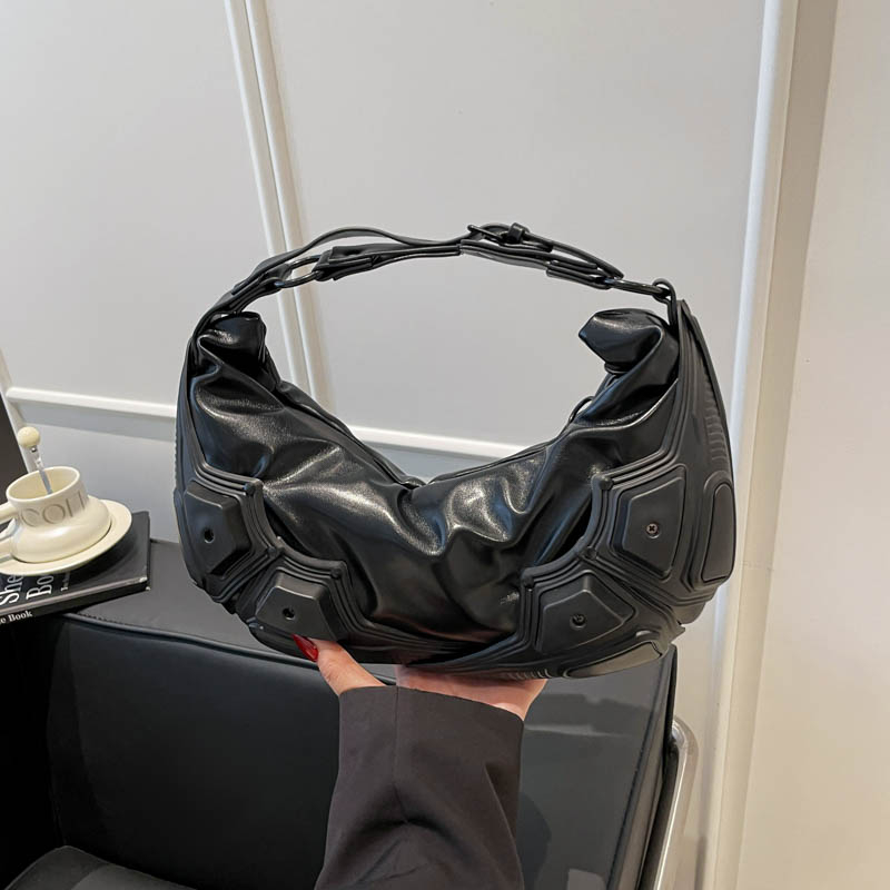 Dark Trendy Half Moon Shaped H - Women Bags 2026 Trends ulasan dan harga