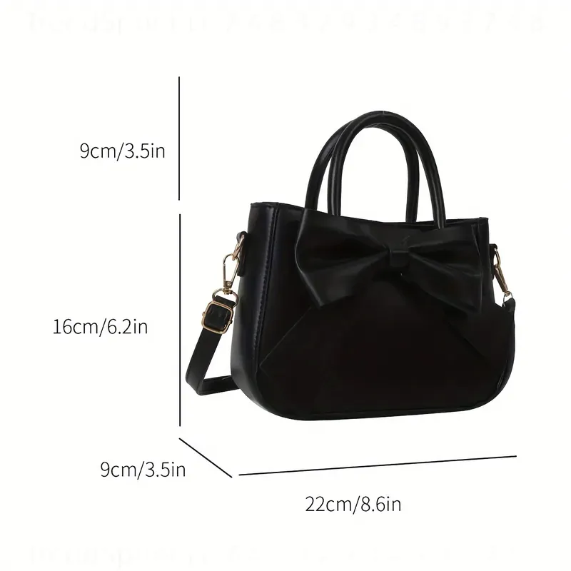 Elegant Black Bow Handbag for  - Women'S Bags Handbags ulasan dan harga