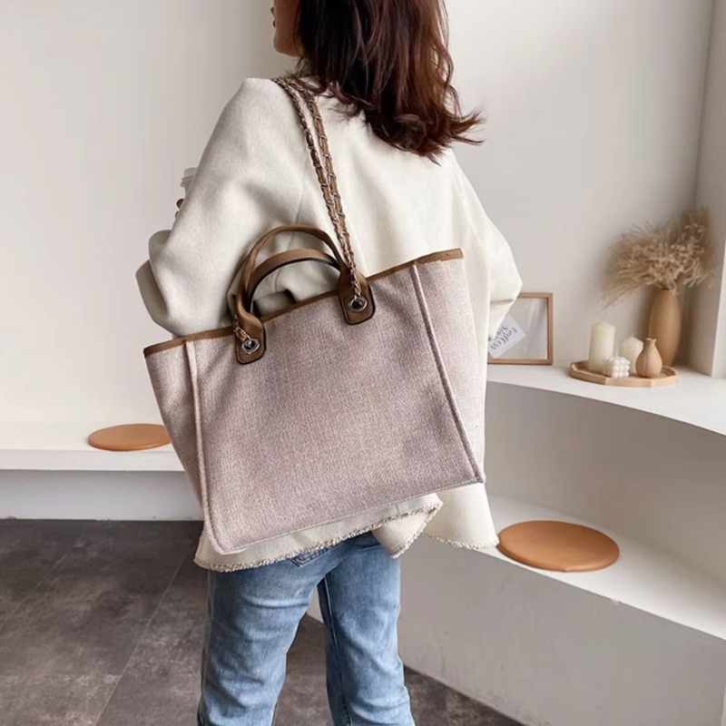 Women Tote Bag Canvas Large Ha - Women'S Young Bags ulasan dan harga