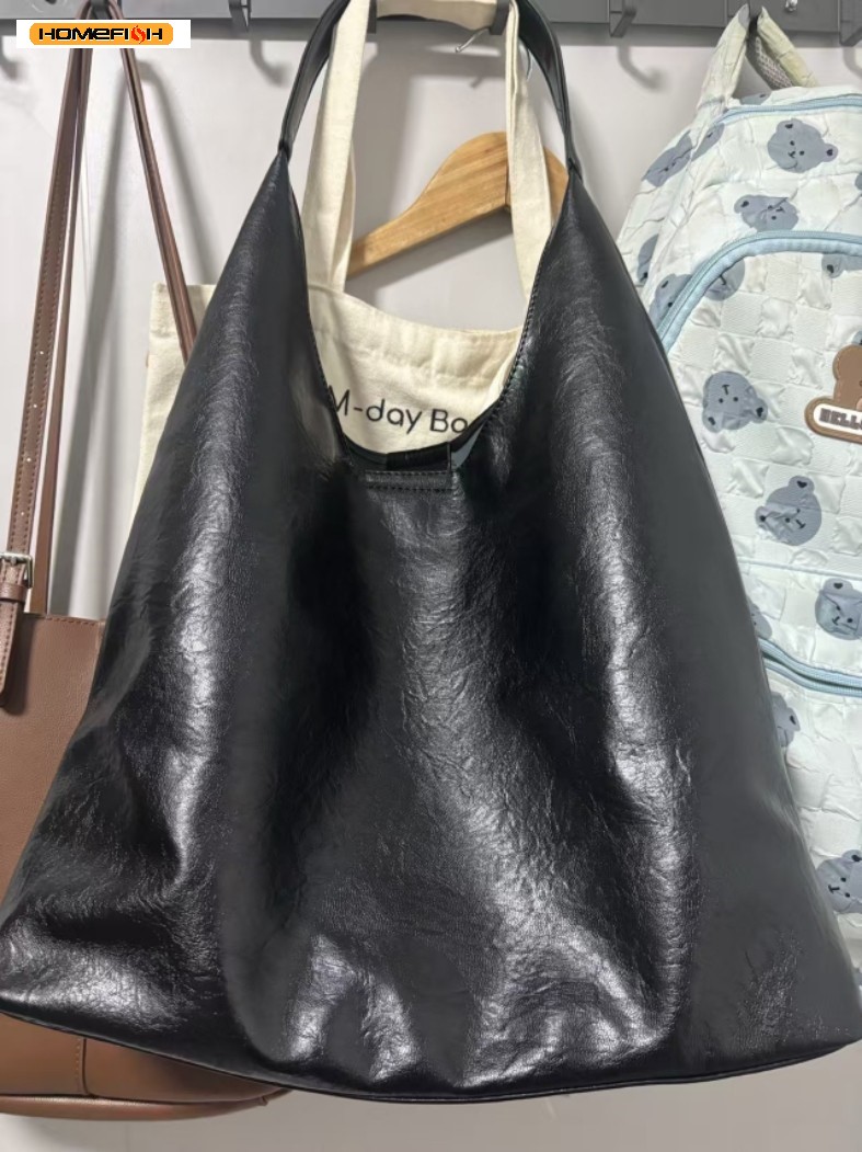 Retro Simple Large Women Tote  - Women Bags 2026 Trends ulasan dan harga