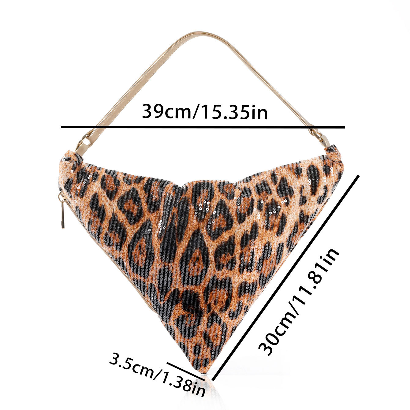 Leopard print crescent bag sho - Women Bags 2026 Trends ulasan dan harga
