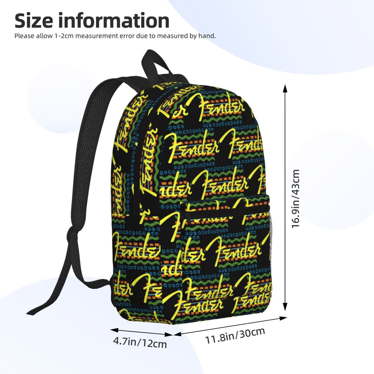 90s Music Company Fender Guita - Women Bags Company ulasan dan harga