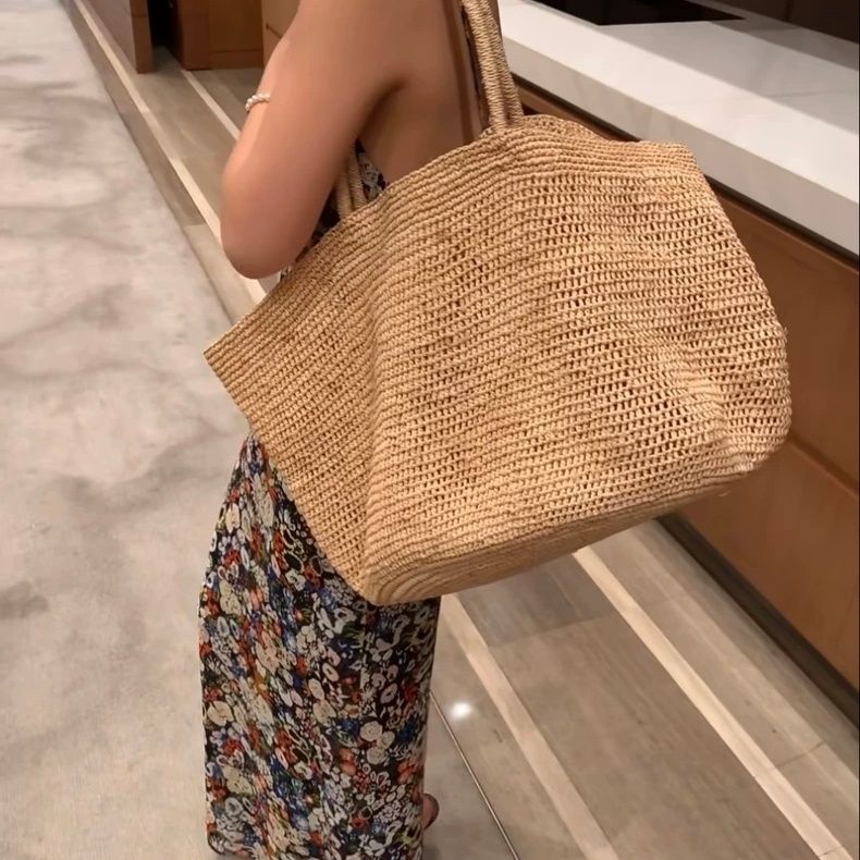 Fashion Natural Straw Raffia S - Women'S Raffia Bags ulasan dan harga