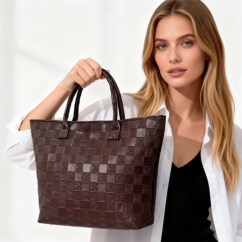 Light Luxury Deep Brown Quilte - Women Bags On Sale ulasan dan harga