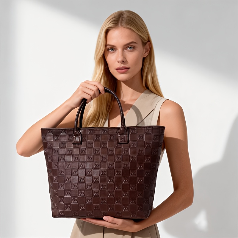 Light Luxury Deep Brown Quilte - Women Bags On Sale ulasan dan harga