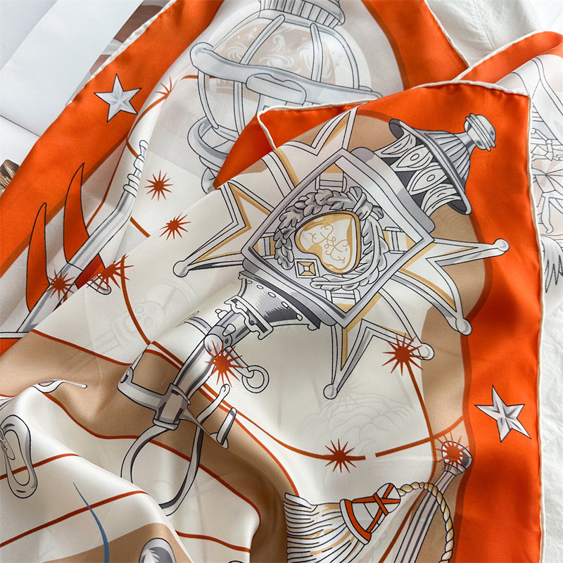 Luxury Brand Scarf Large Silk  - Women Bags Branded ulasan dan harga