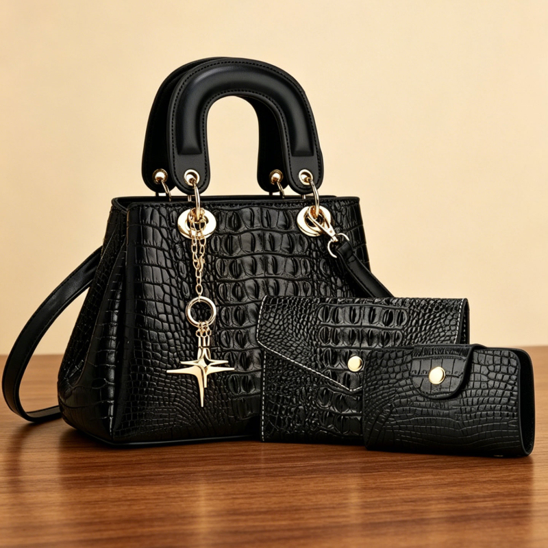 3-piece women's bag set, compa - Women'S Bags Handbags ulasan dan harga