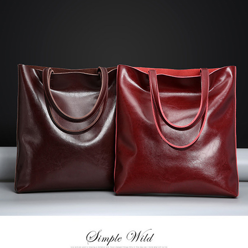 Cow Leather Bag Ladies Genuine - Women Hand Bags For Office ulasan dan harga