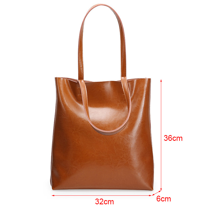 Cow Leather Bag Ladies Genuine - Women Hand Bags For Office ulasan dan harga