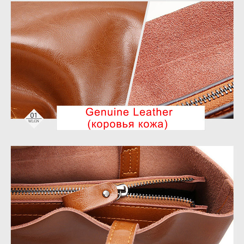 Cow Leather Bag Ladies Genuine - Women Hand Bags For Office ulasan dan harga