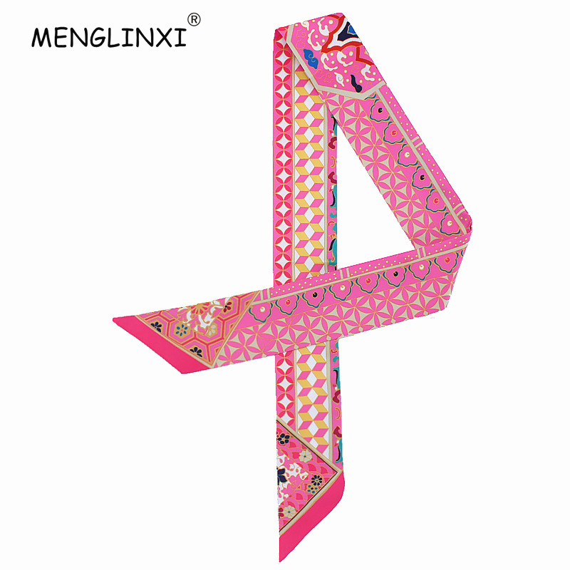 New Geometric Floral Print Sil - Women Bags Branded ulasan dan harga