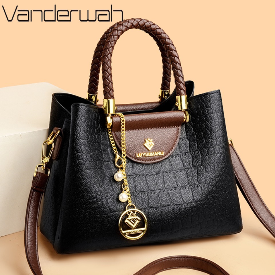 Woven Handle Genuine Brand Hig - Women Bags On Sale ulasan dan harga