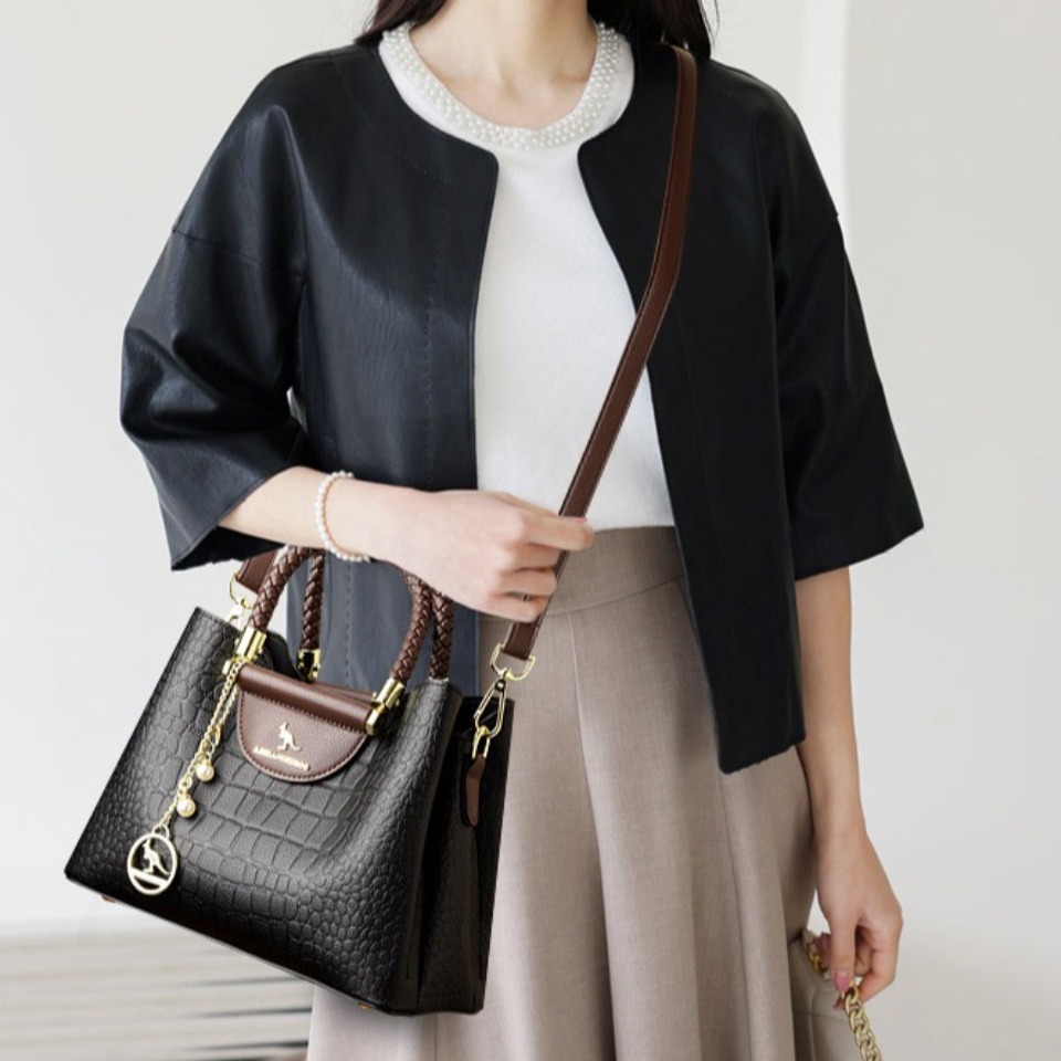 Woven Handle Genuine Brand Hig - Women Bags On Sale ulasan dan harga