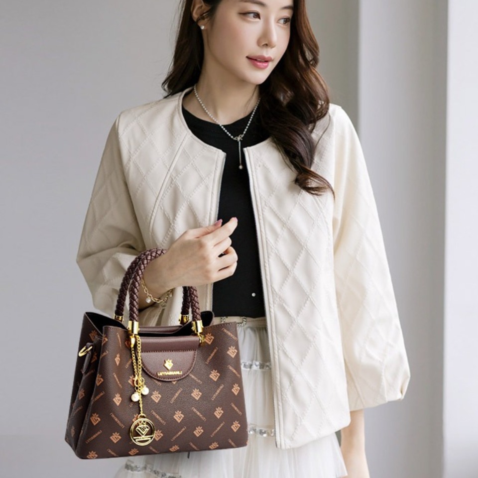 Woven Handle Genuine Brand Hig - Women Bags On Sale ulasan dan harga