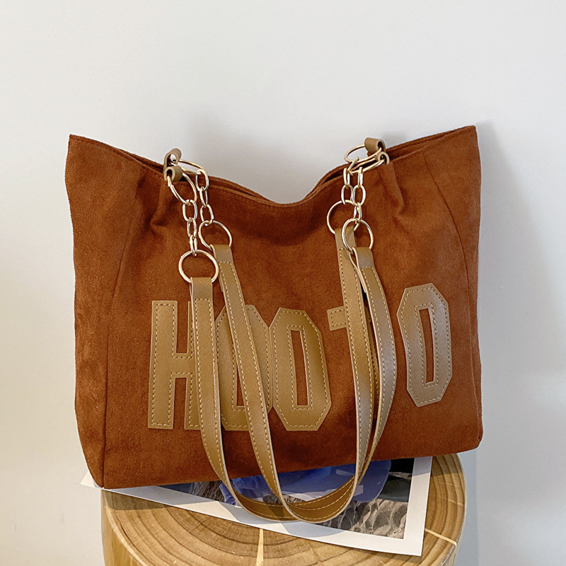 Solid Color Shoulder Bag, Tren - Women Hand Bags For Office ulasan dan harga