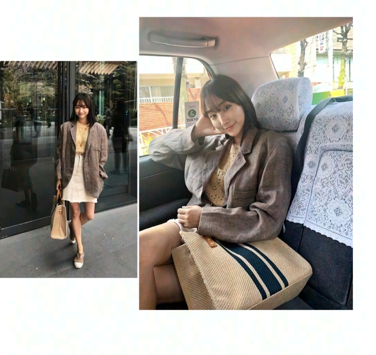 2026 New Striped Canvas Tote B - Women Hand Bags For Office ulasan dan harga