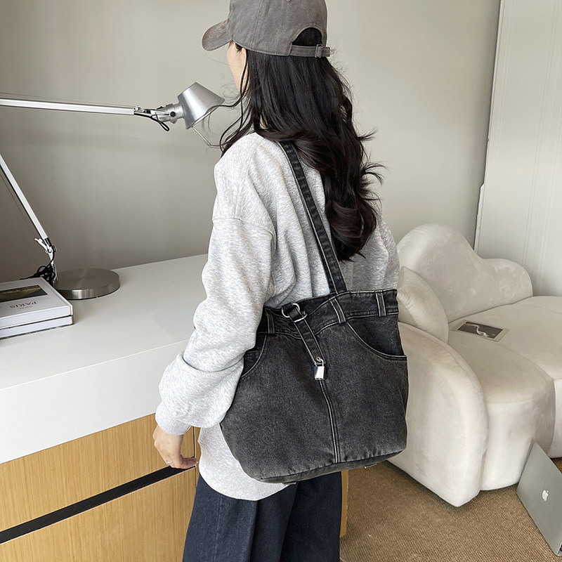 Denim fashion, simple and tren - Women'S Young Bags ulasan dan harga