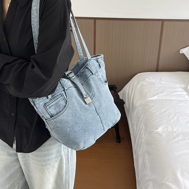 Denim fashion, simple and tren - Women'S Young Bags ulasan dan harga