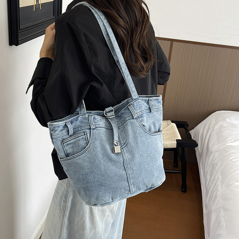 Denim fashion, simple and tren - Women'S Young Bags ulasan dan harga